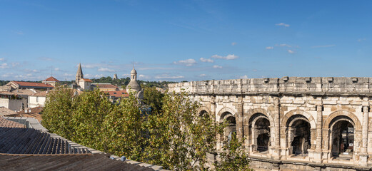 Scenic Cityscape Panoramames City With