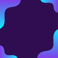 Modern blue gradient background vector design