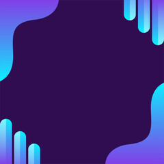 Modern blue gradient background vector design