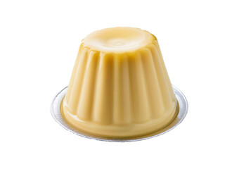Pudding isolated on transparent or white background