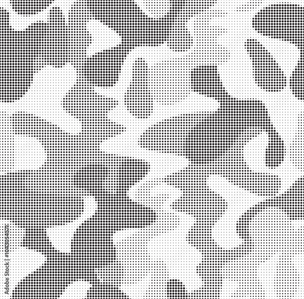 Poster camouflage seamless geometric pattern. abstract camo. modern military texture. print on fabric on cl