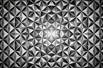 Fototapeta premium Geometric abstract background wallpaper with black white design