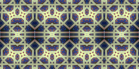 Seamless abstract pattern. the texture of the art is symmetrical