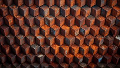 rusty metal background