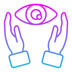 Obraz premium Vision Icon