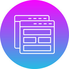 Obraz premium Ui design Icon