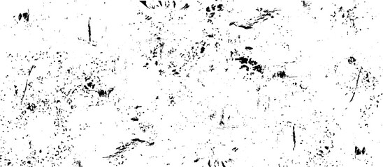 Black grainy texture isolated on white background. Distress overlay textured. .Grunge white and black wall background. Abstract background, old metal with rust. Overlay illustration