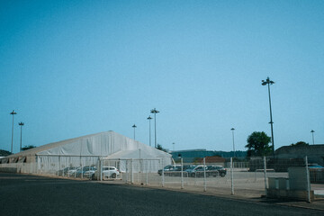 Obraz premium parking lot