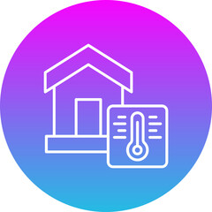 Obraz premium Temparature Control Icon