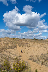 sand dunes and sky