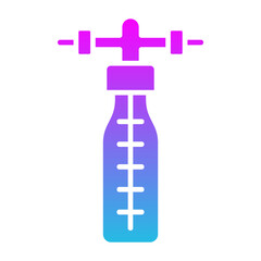 Fototapeta premium Gas Bottle Icon