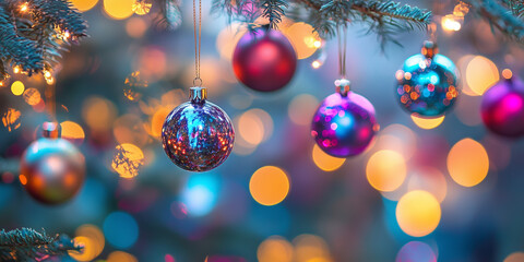 Christmas background. Copy Space