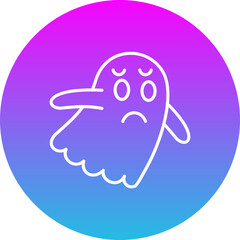 Sad Ghost Icon