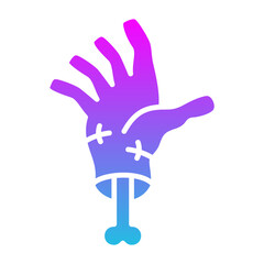 Scary Hand Icon