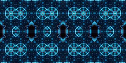 Seamless abstract pattern. the texture of the art is symmetrical