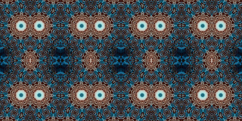 Seamless abstract pattern. the texture of the art is symmetrical