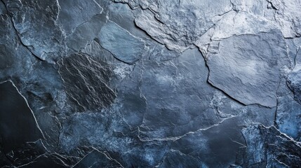 Fototapeta premium Slate Blue Background. Abstract Light Texture for Cover Design