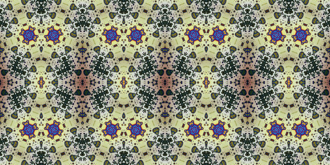 Seamless abstract pattern. the texture of the art is symmetrical