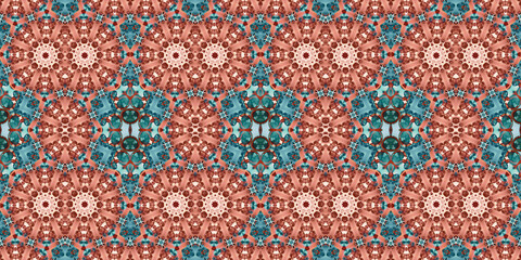 Seamless abstract pattern. the texture of the art is symmetrical