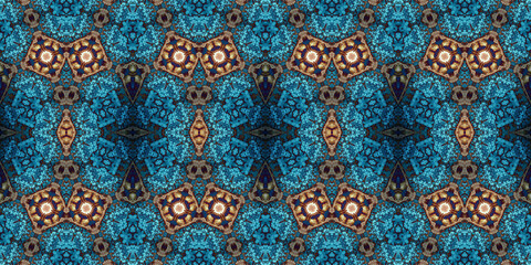 Seamless abstract pattern. the texture of the art is symmetrical