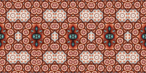 Seamless abstract pattern. the texture of the art is symmetrical