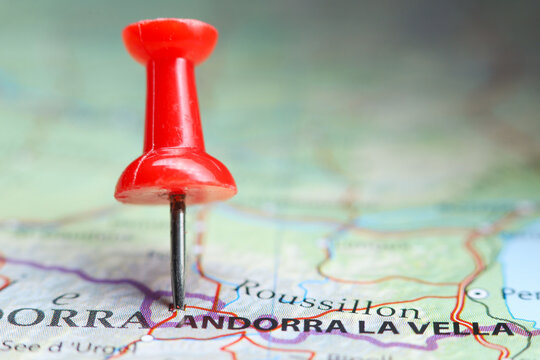 Andorra La Vela, Andorra pin on map