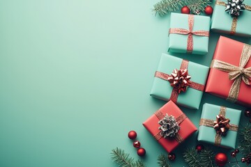 Colorful infographic for holiday gift guides and ideas