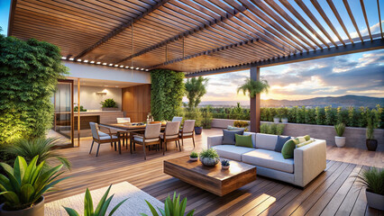 Fototapeta premium luxury hotel lounge