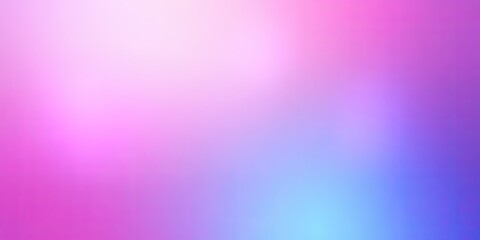 Fototapeta premium Color gradient background, abstract pastel rainbow. Light blue, pink and purple color banner gradation texture, vector pink noise texture blur abstract background