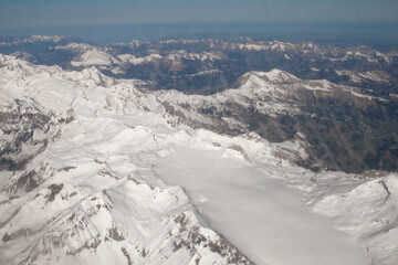 Fototapeta premium AIRPLANE_Mountains_2011_France_RET_IMG6588.JPG