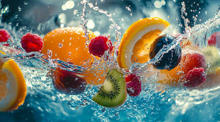 High-speed capture of fruits in water