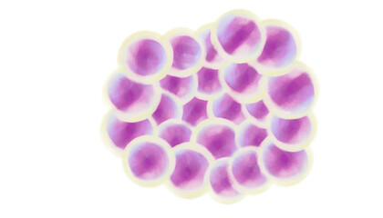 丸がたくさんのアブストラクトなイラスト