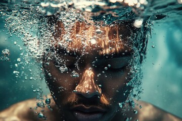 Exploring Inner Peace: Serenity Beneath the Water's Surface