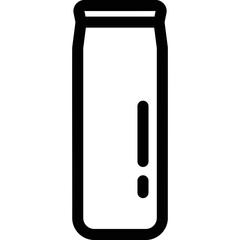 Simple vector icon thermos