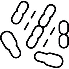 Gut Bacteria Icon