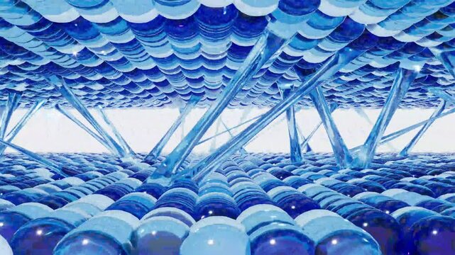 blue glass fiber collagen medical tissue treatment