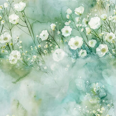 spring flowers background