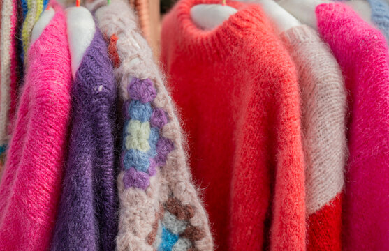 Herbst und Winterzeit ist Mohair Pullover und Mohair Jacken Saison 