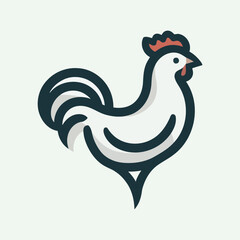 Fototapeta premium A hen logo or illustration