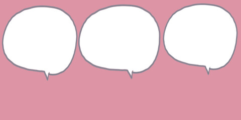 吹き出しイラスト