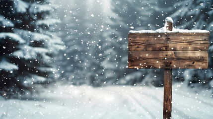 Fototapeta premium snow covered tree Generated AI 