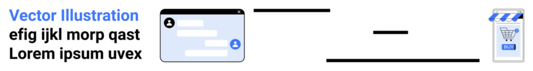 Fototapeta premium Visual representation of a user login screen leading to a shopping cart. Ideal for e-commerce, online retail, user interface design, digital shopping solutions, and login processes. Banner