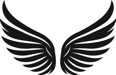 Wings logo icon illustration Vector