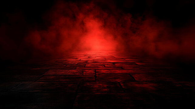Red Smoke Background