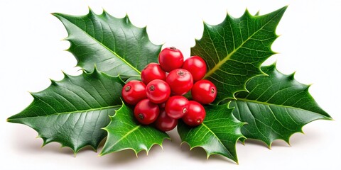 Christmas Holly Clip Art for Festive Designs and Decorations