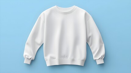 White Long-Sleeve T-Shirt Mockup