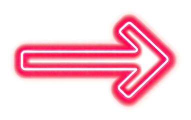 PNG Arrow light neon illustration.