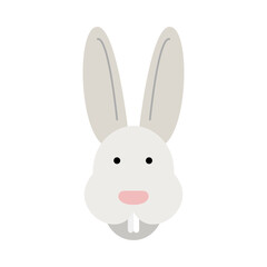bunny illustration isolated