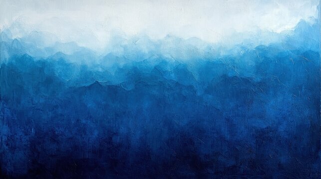 Deep blue gradient fading into a lighter sky-blue hue with soft textures