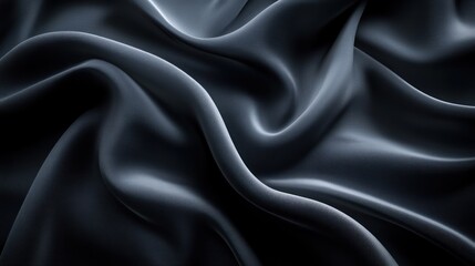 Obraz premium Deep charcoal gradient with subtle shadowed edges and soft lighting for a moody, elegant feel